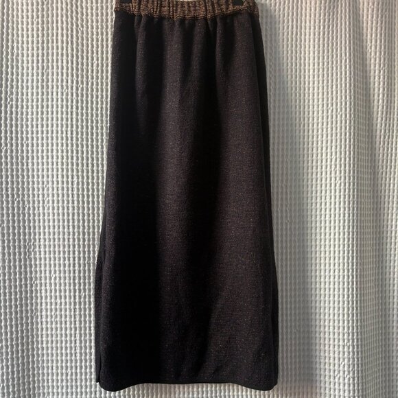 Peggy Gandy Handweaver wearable art silk rayon NEW maxi skirt size XS [READ] - Picture 4 of 10